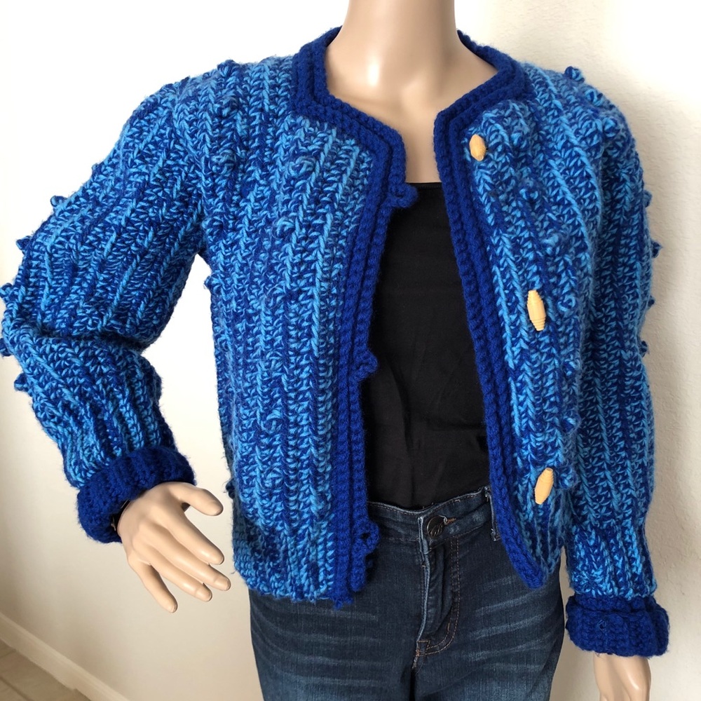 Chunky Fisherman’s Sweater Hand Knit